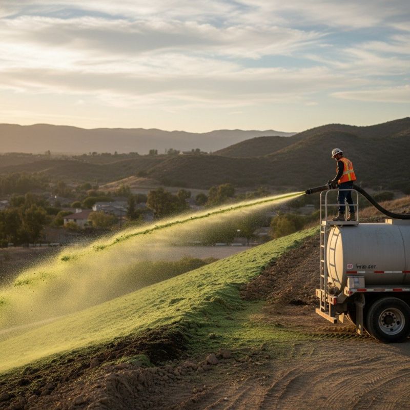 Hillside Weed Eating